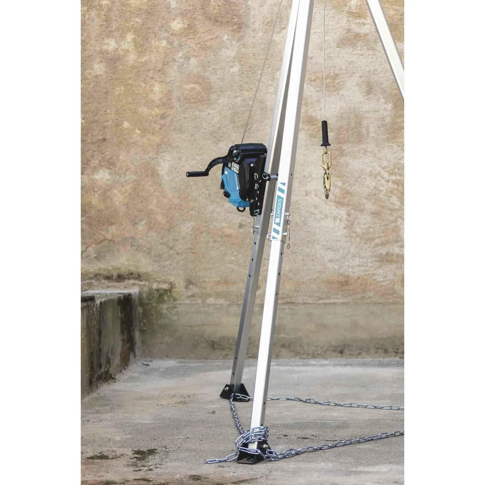 Zarges Fall Protection Höhensicherungsgerät Exhelon Rescue 18m Tri-lock 18m-1