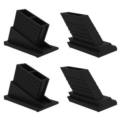 MUNK Günzburger Steigtechnik 019245 Innenschuh Aluminium Klapptreppe 1 Satz =-0