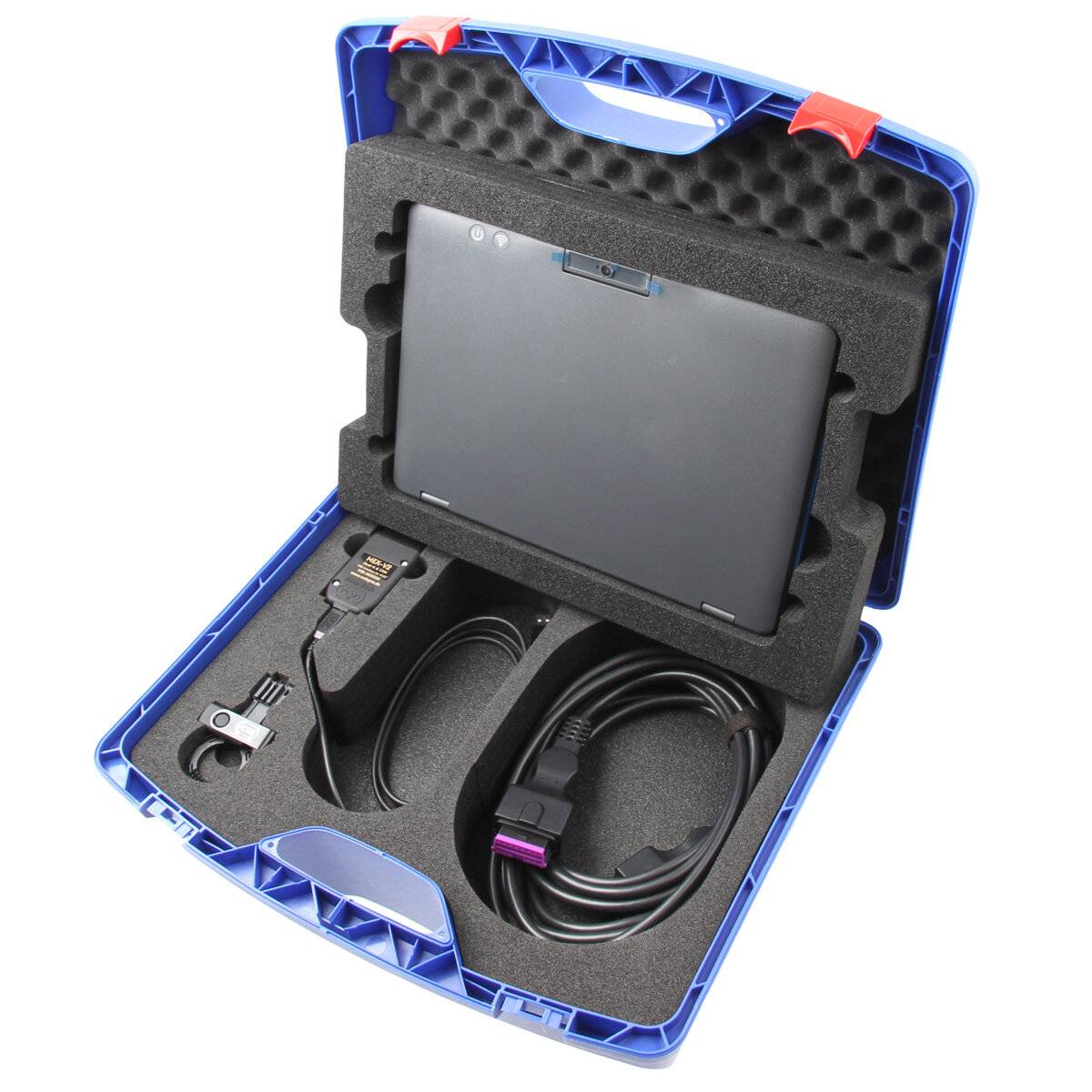 VCDS® HEX-V2 Servicekoffer inkl. 2-in-1 Notebook (USB) Diagnose für VW, Audi, Seat, Skoda, Cupra-2