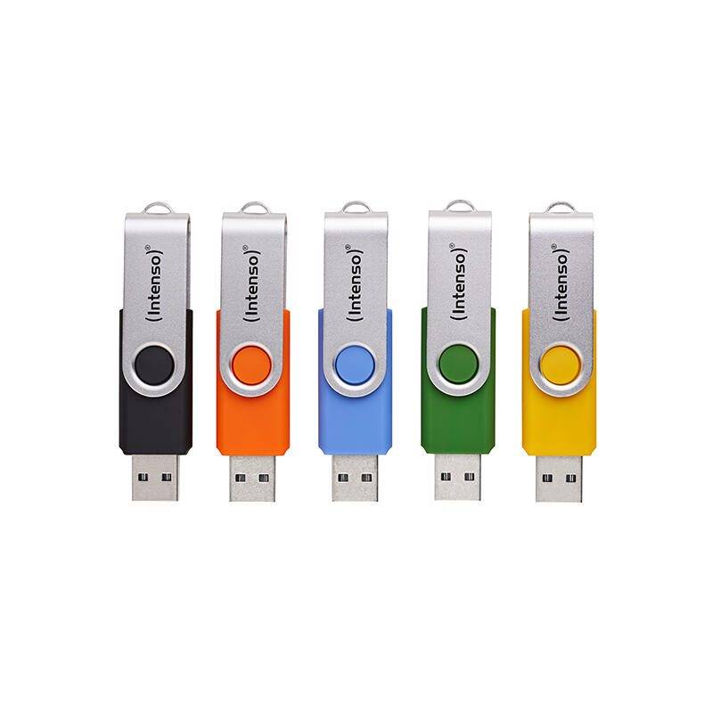 Intenso USB Flash Drive Office Line 3.2 5St. Multipack 64 GB 3.0-0