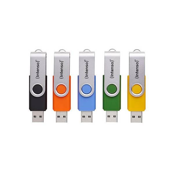 Intenso USB Flash Drive Office Line 3.2 5St. Multipack 64 GB 3.0