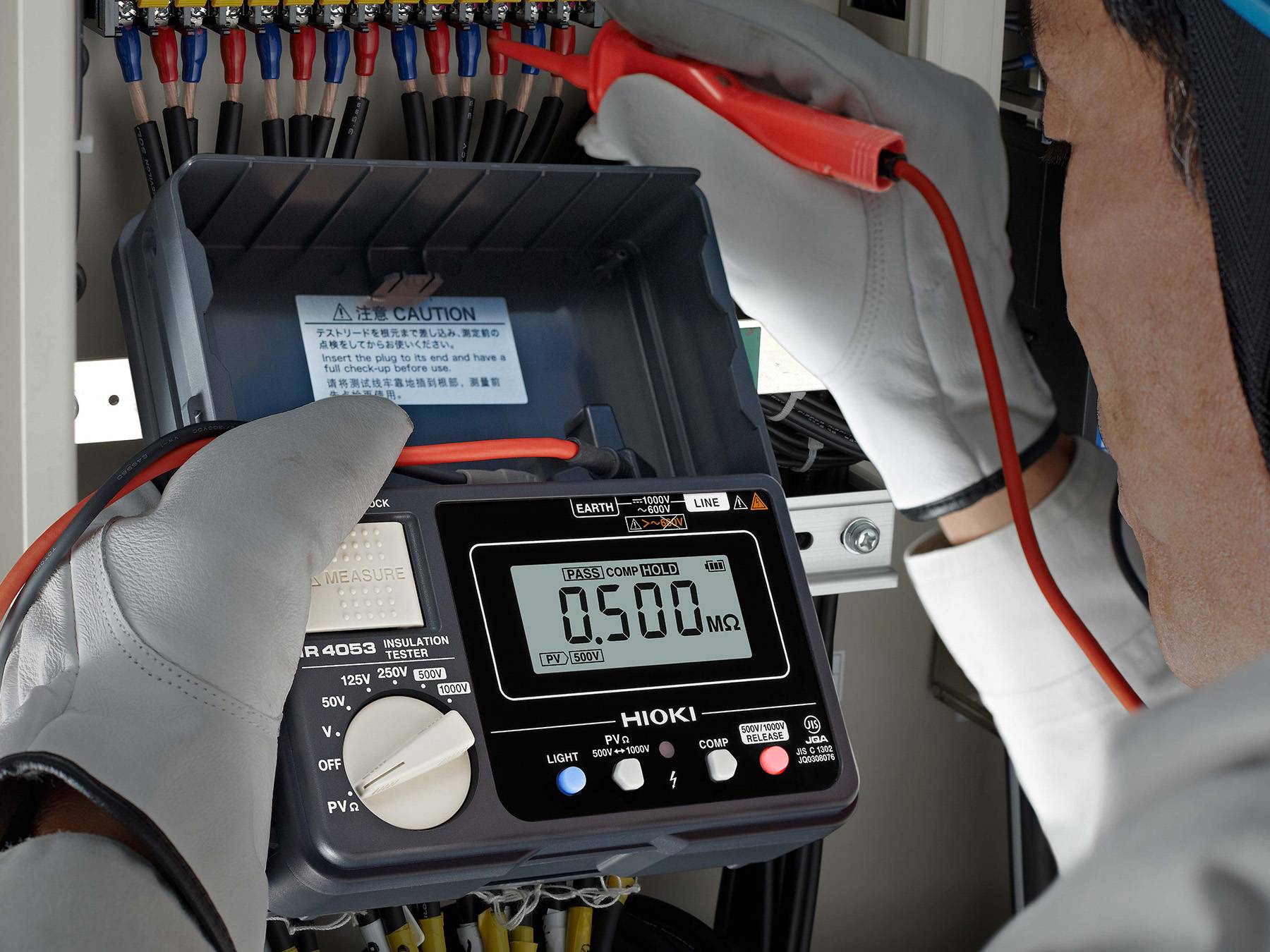 IR4053 - Digitaler Isolationstester mit PVΩ-Funktion, 50 V bis 1000 V-2