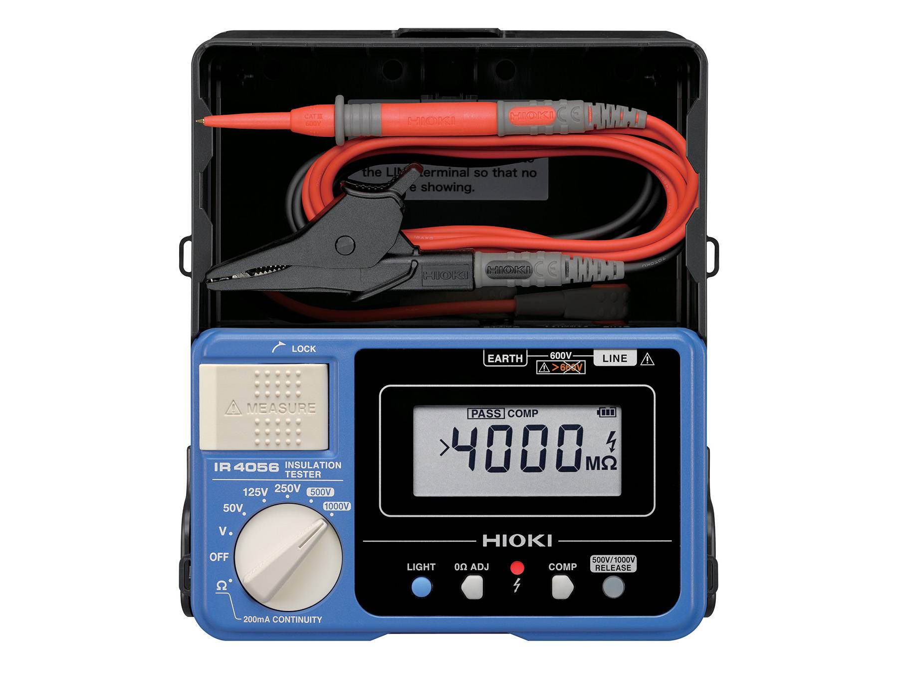 IR4056 - Digitaler Isolationstester, 50 V bis 1000 V, bis 4000 MΩ-1