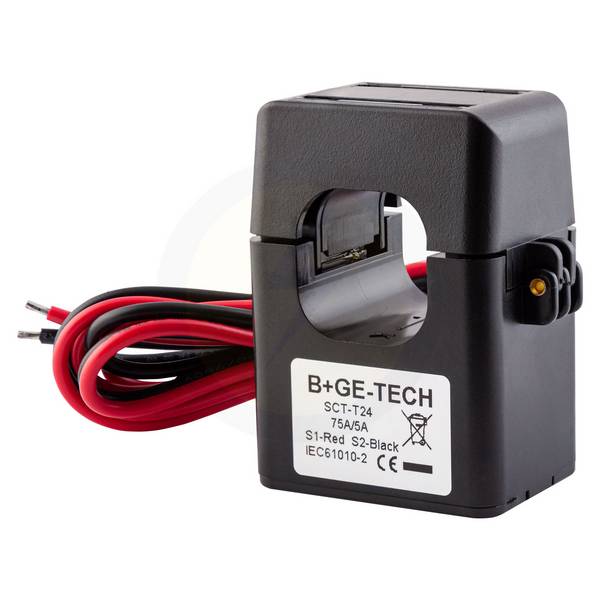 B+G E-Tech Kabelumbauwandler SCT-T24 200/5A Hutschiene kontaktlos