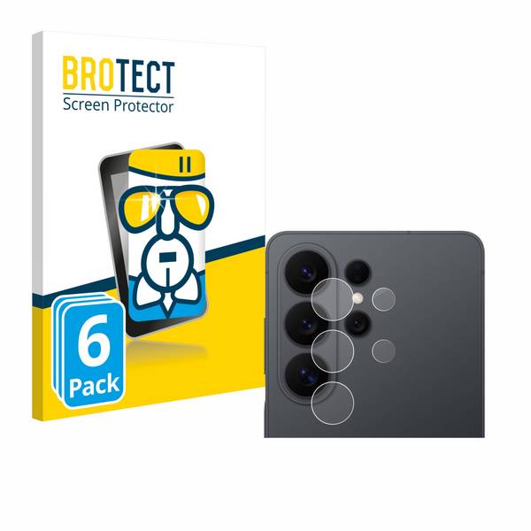 6x BROTECT Schutzglas für Samsung Galaxy S26 Ultra (NUR Kameraschutz) Schutzfolie Panzer Folie Glas Display Schutz klar