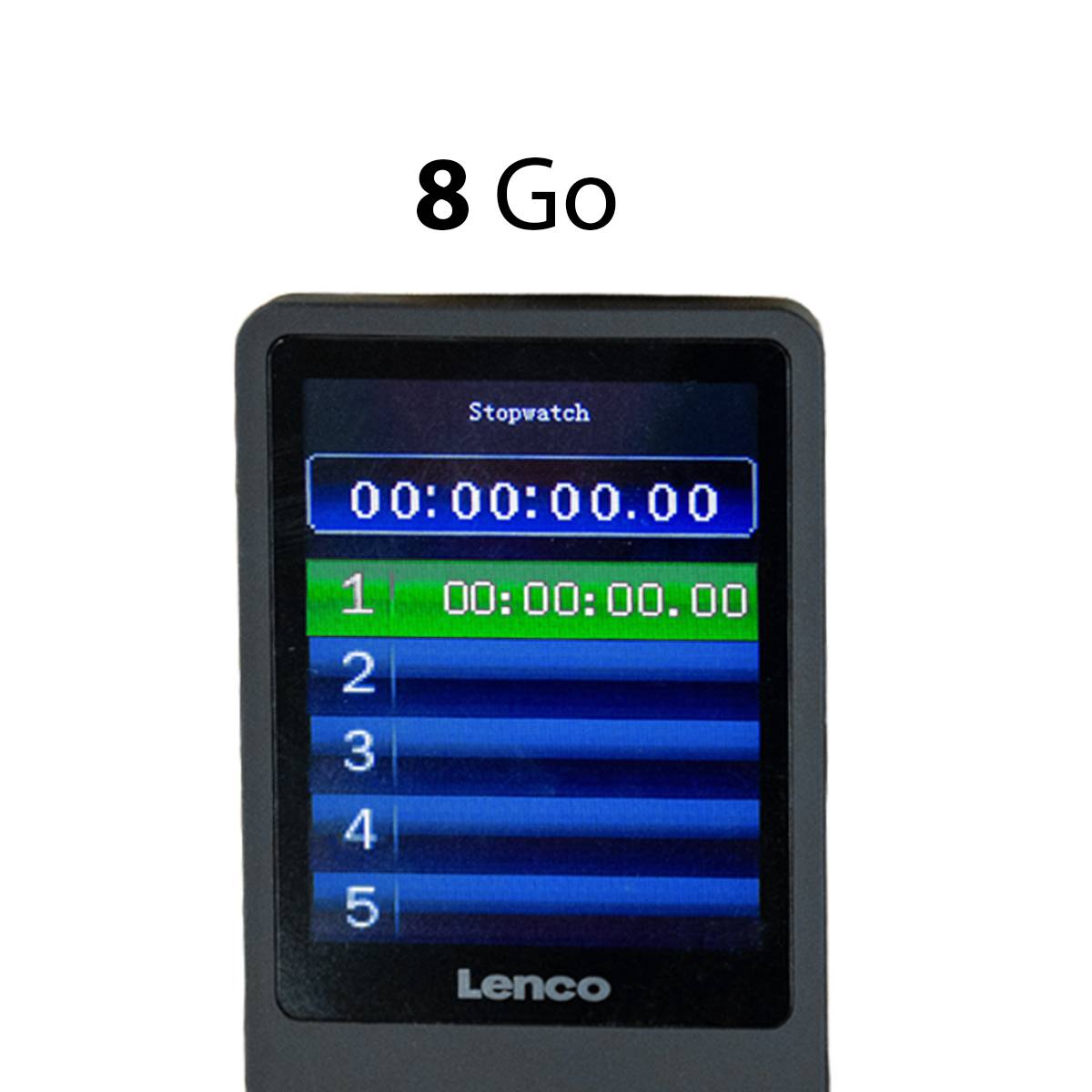 LENCO MP3/MP4-Player Xemio-860GN Green-3