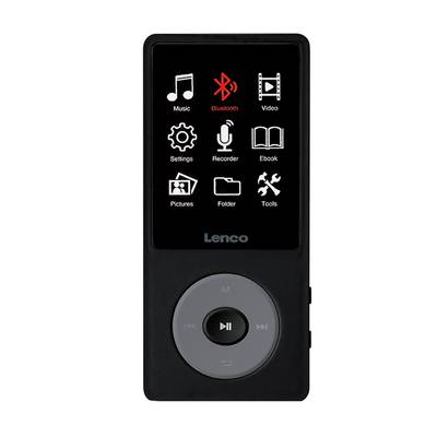 LENCO MP3/MP4-Player Xemio-860BK Black-0