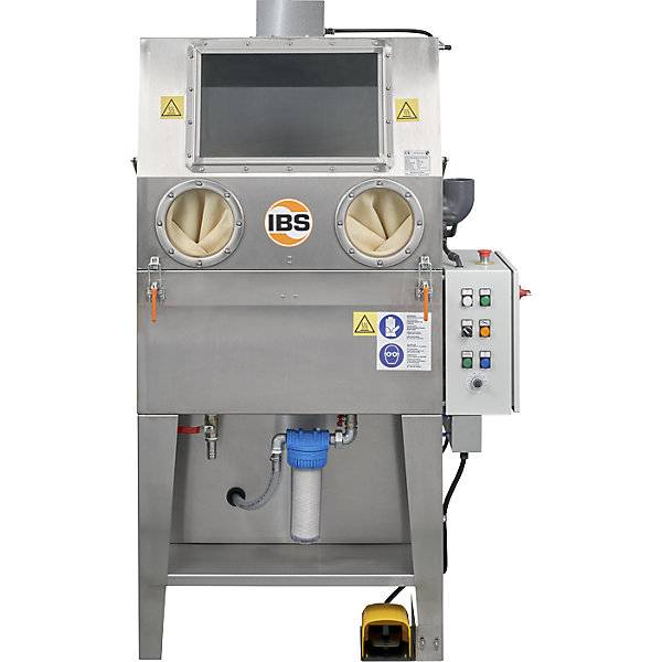 Teilereinigungsgerät Typ WD-100 Tragfähigkeit 50 kg Arbeitsflächen-BxT 790 x 590 mm. IBS Scherer GmbH 86421849