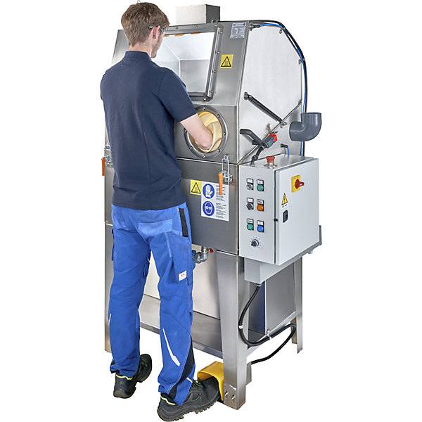 Teilereinigungsgerät Typ WD-100 Tragfähigkeit 50 kg Arbeitsflächen-BxT 790 x 590 mm. IBS Scherer GmbH 86421849-3