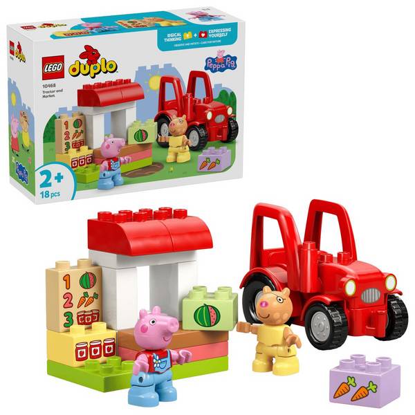 LEGO - Duplo 10468 Traktor und Marktstand
