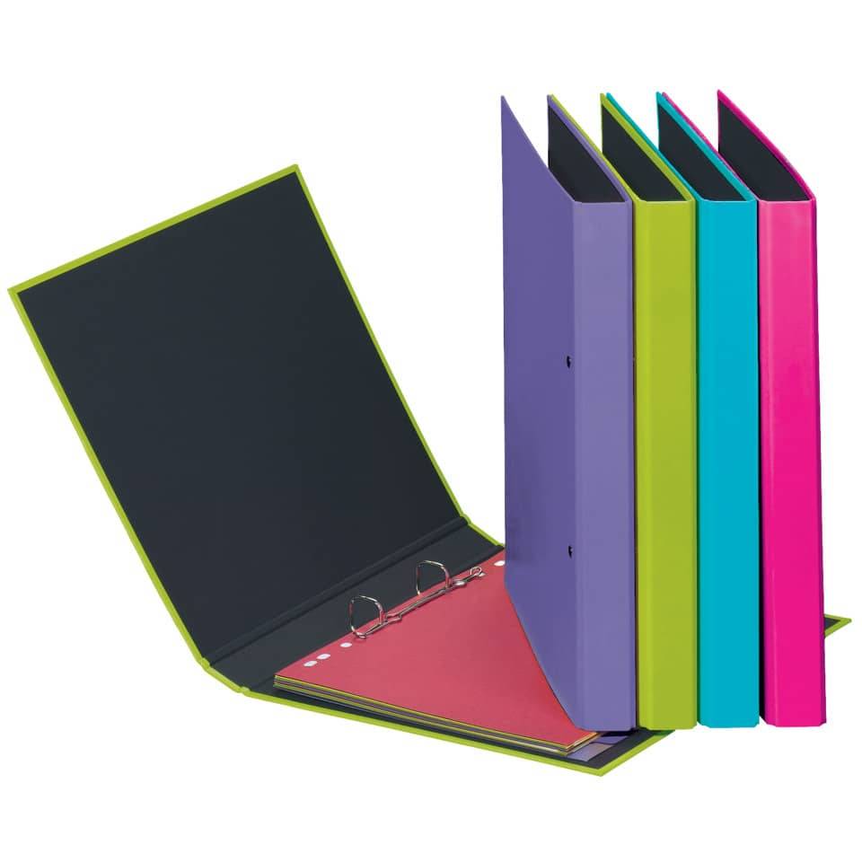 PAGNA - 20601-34 - A4 - Rundring - Lagerung - Karton - Pink - Schwarz-2
