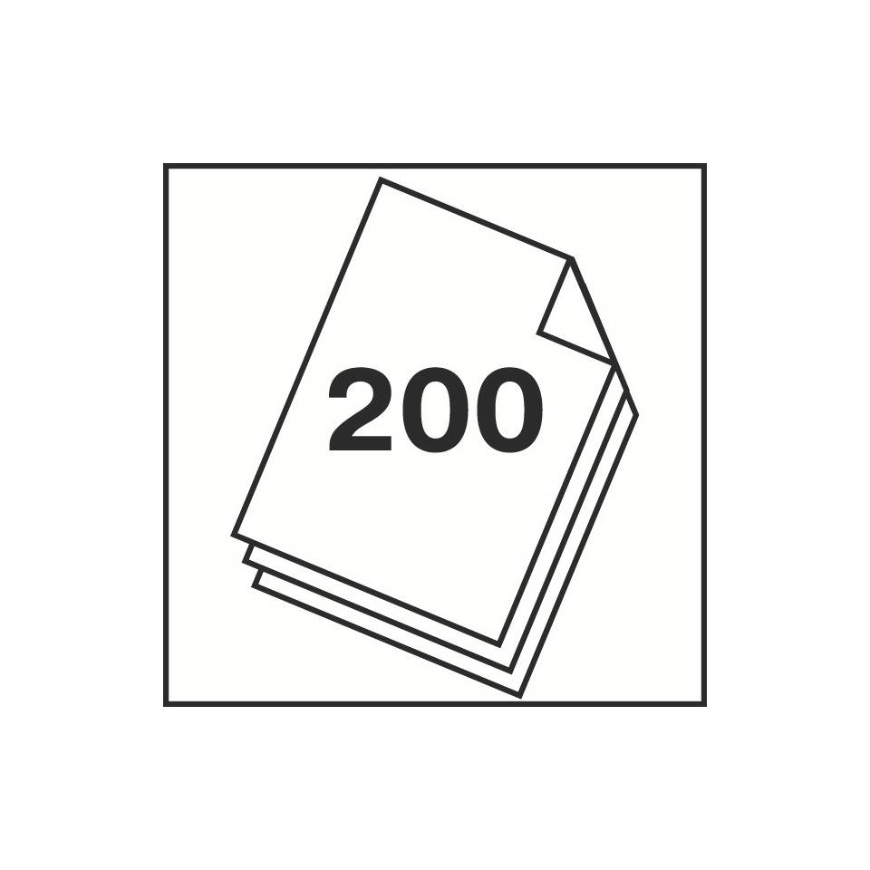 Blockhefter bis 100 Blatt schwarz-1