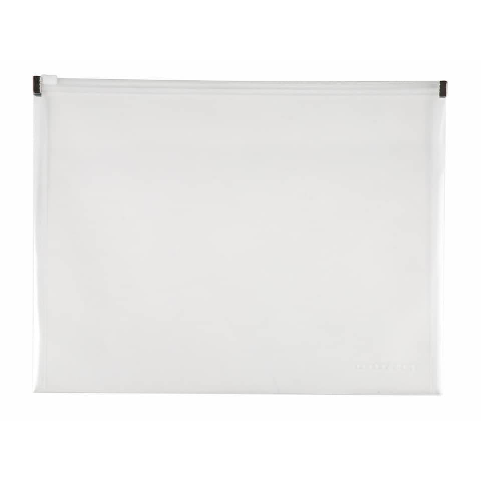 Reißverschlusstasche A4 transparent.-2