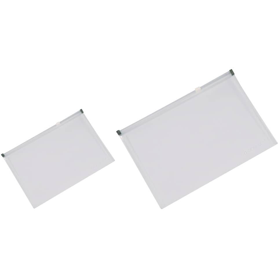 Reißverschlusstasche A4 transparent.-3