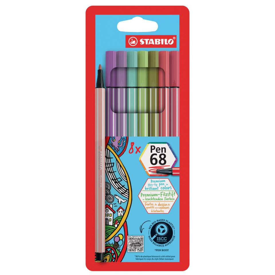 Premium-Filzstift Pen 68 Etui VE= 8 Stifte-3