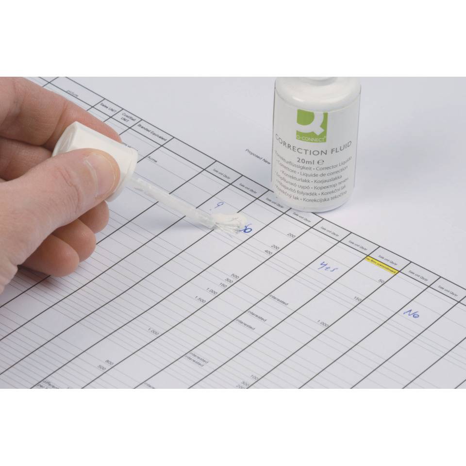 Korrektur-Fluid 20 ml weiß-4