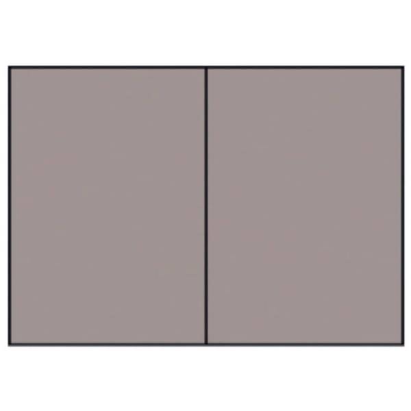 Briefkarte Paperado, A6hd, 220g/m², planliegend, taupe RÖS