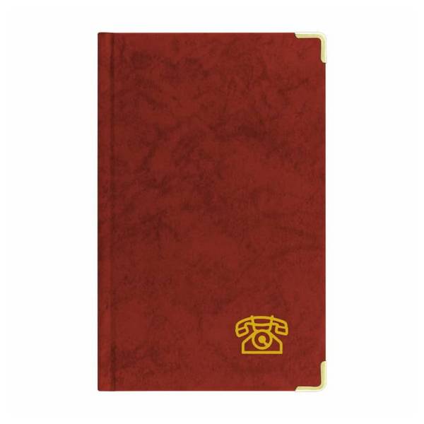 Telefon-Adressbuch A5 Messingecken Tab-Register