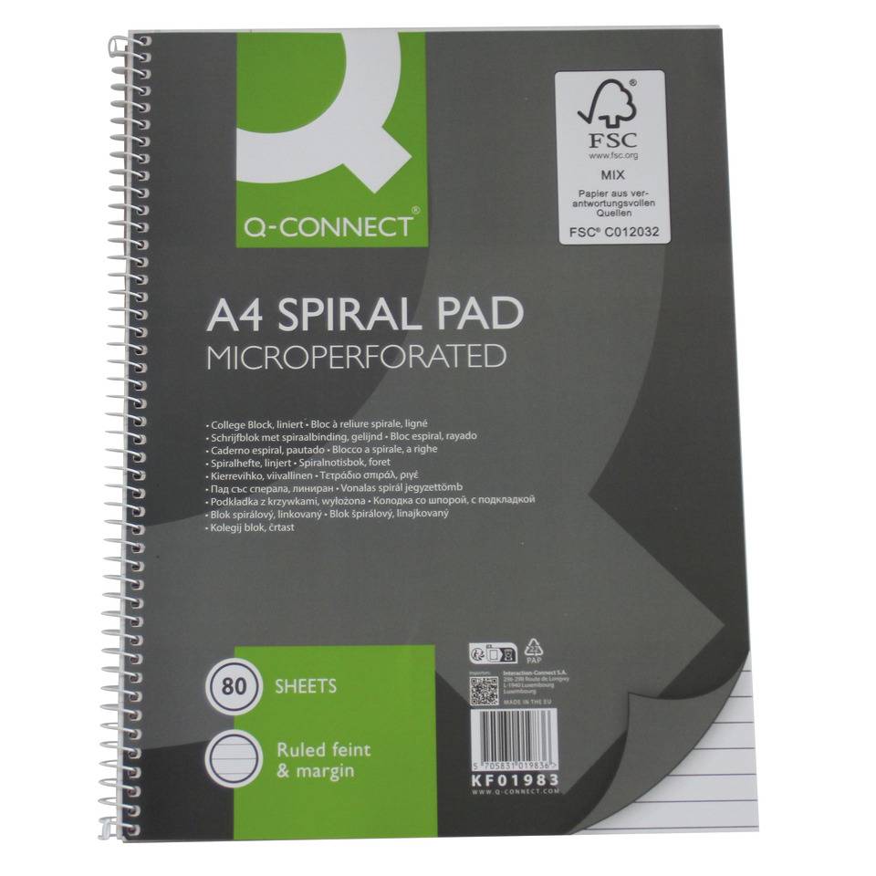Collegeblock - A4 80 Blatt 70 g/qm liniert.-4