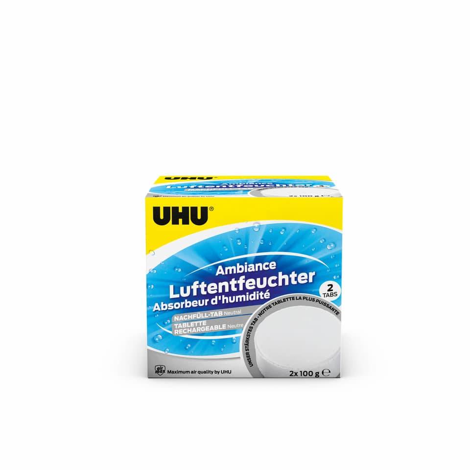 Luftentfeuchter Ambiance Tabs, neutral, 2 x 100 g UHU 50505-2