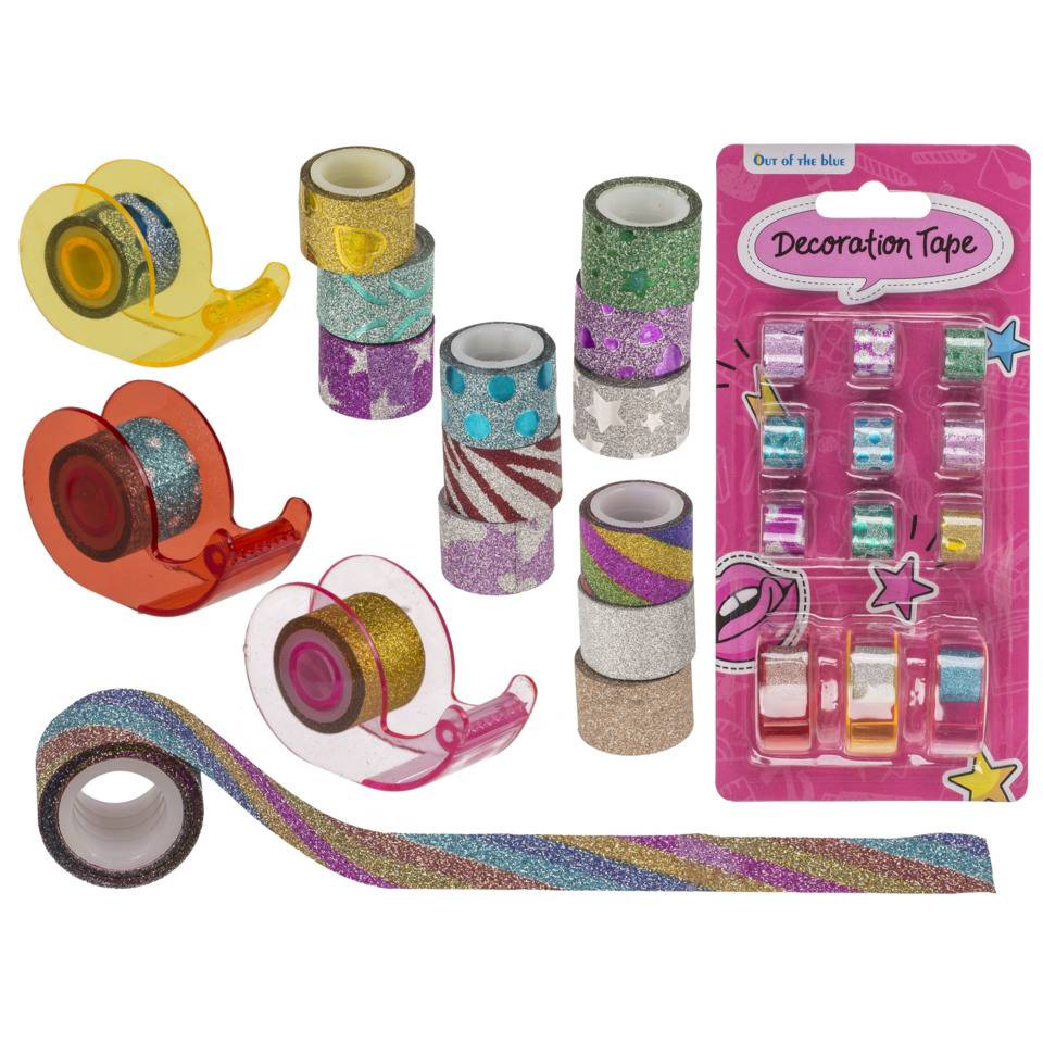 Klebefilm Washi Tape, 13mm, sortiert OUT OF THE BLUE 29/2873-3