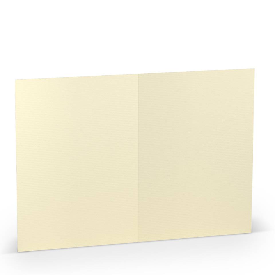 Briefkarte Paperado, B6hd, 220g/m², planliegend, chamois R-1