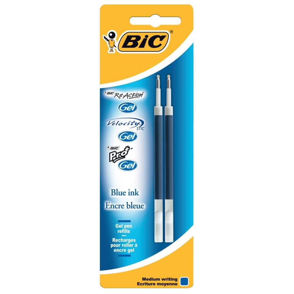 BIC 2er-Pack Ersatzminen für Gelroller »Gel-ocity«-2