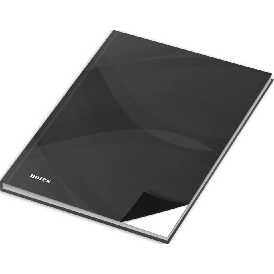 RNK Verlag Notizbuch "notes carbon black", DIN A4, blanko-2