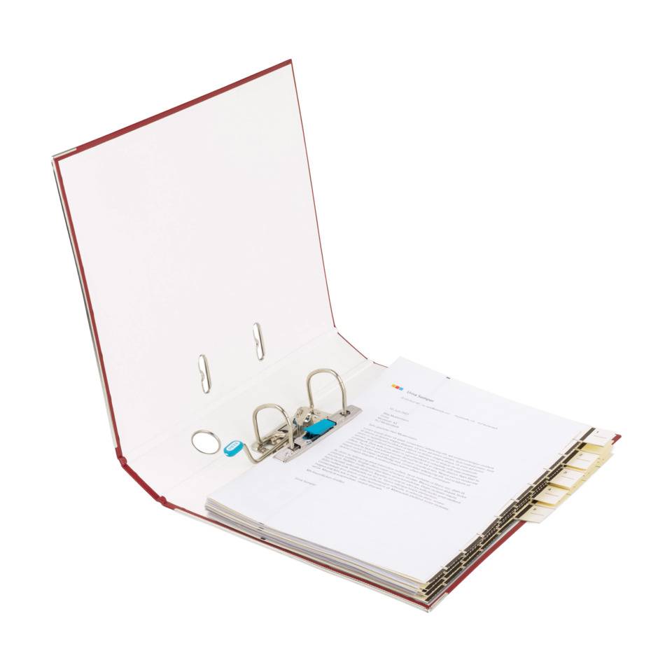 Ordner smart PP/Papier A4 285x318mm 50mm bordeaux-2