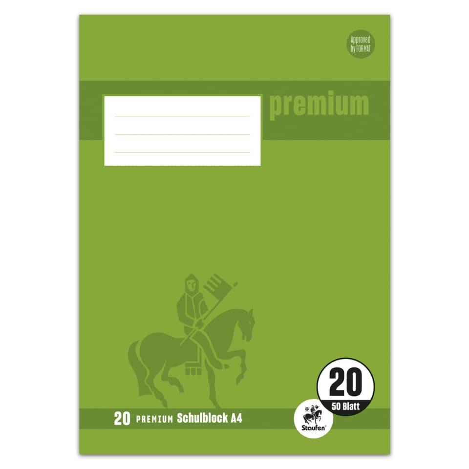 Briefblock A4 50Bl 4Fach