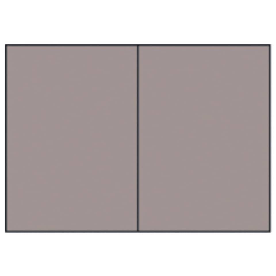 Briefkarte Paperado, B6hd, 220g/m², planliegend, taupe RÖS-0