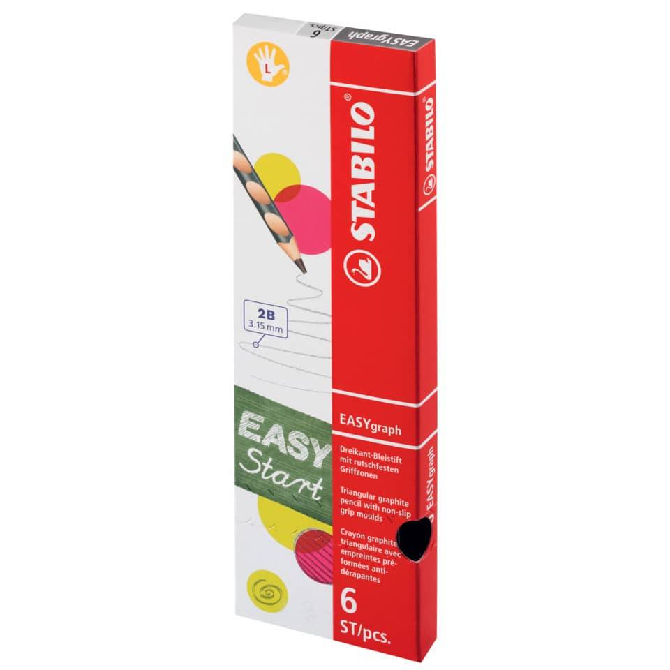 Bleistift Easygraph Minenbreite 3,15mm Linkshänder 2B blau-3