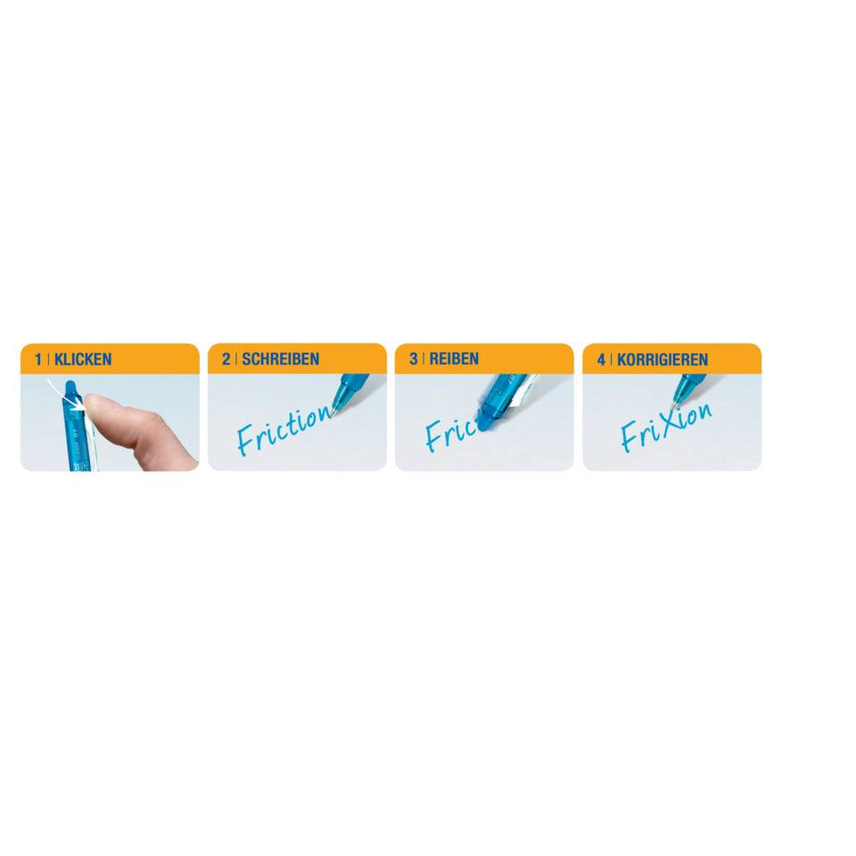 PILOT Tintenroller FRIXION BALL CLICKER 05, violett-2