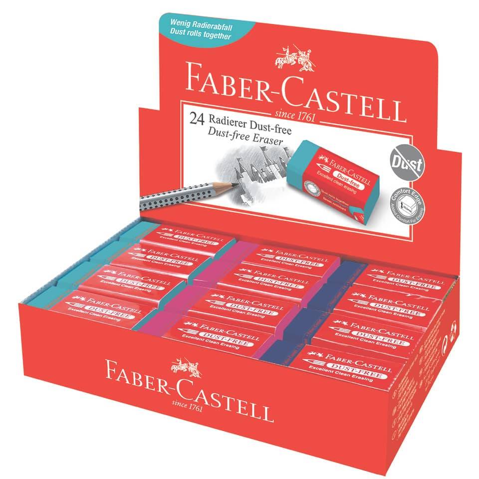 FABER-CASTELL Kunststoff-Radierer DUST-FREE, im Display (5661247)-2
