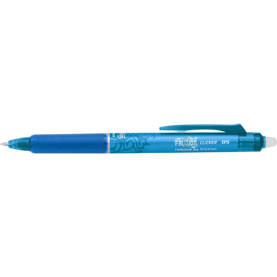 PILOT Tintenroller FRIXION BALL CLICKER 05, hellblau-4