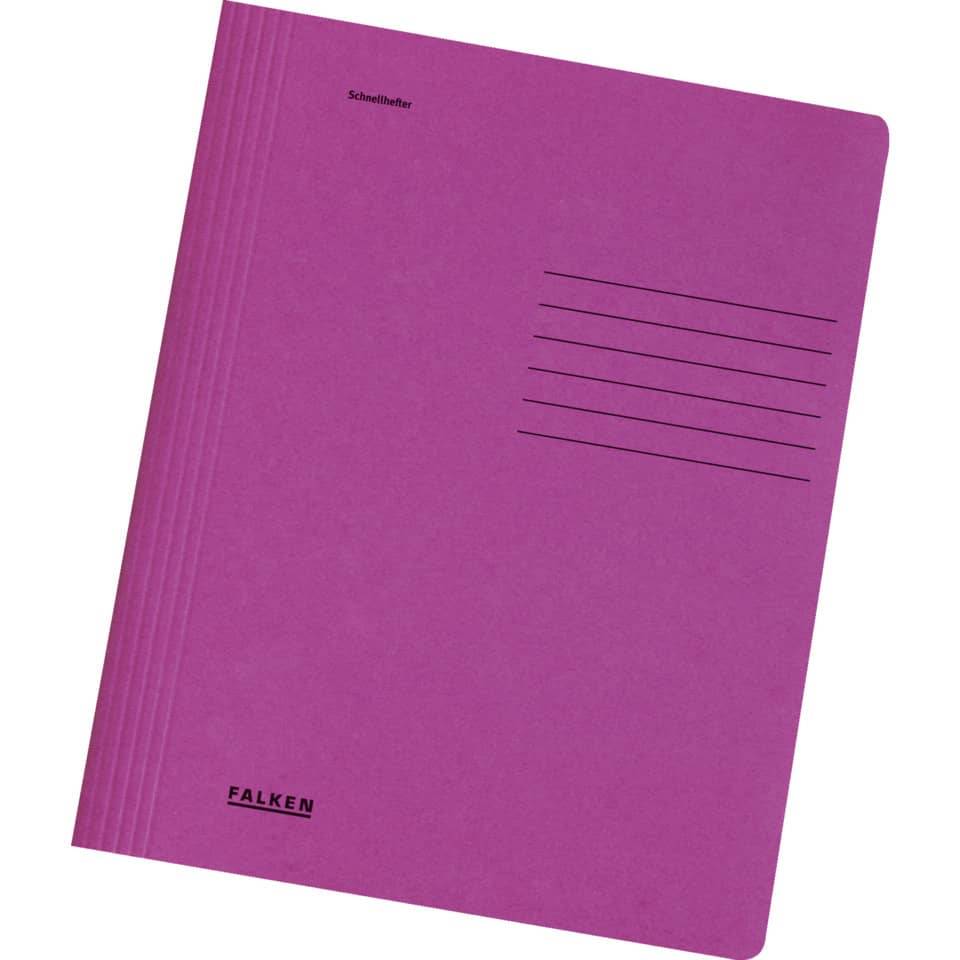 FALKEN Schnellhefter Karton A4 pink-4