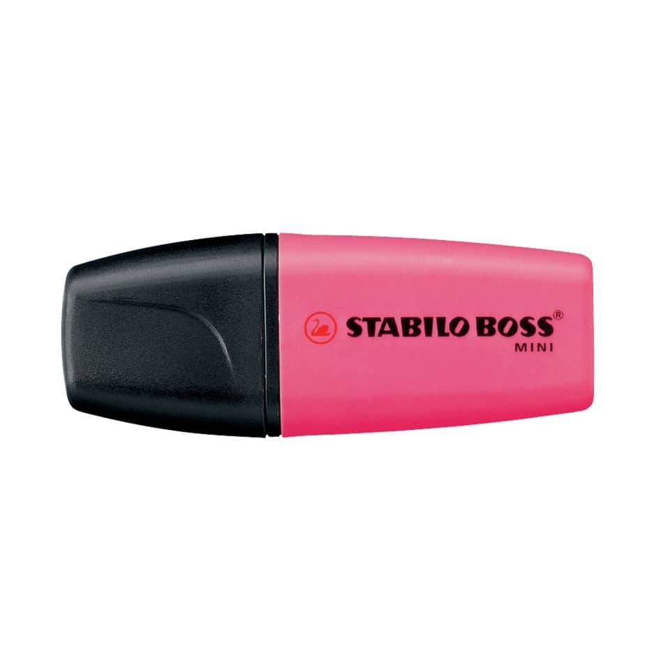Textmarker Boss Mini pink-3