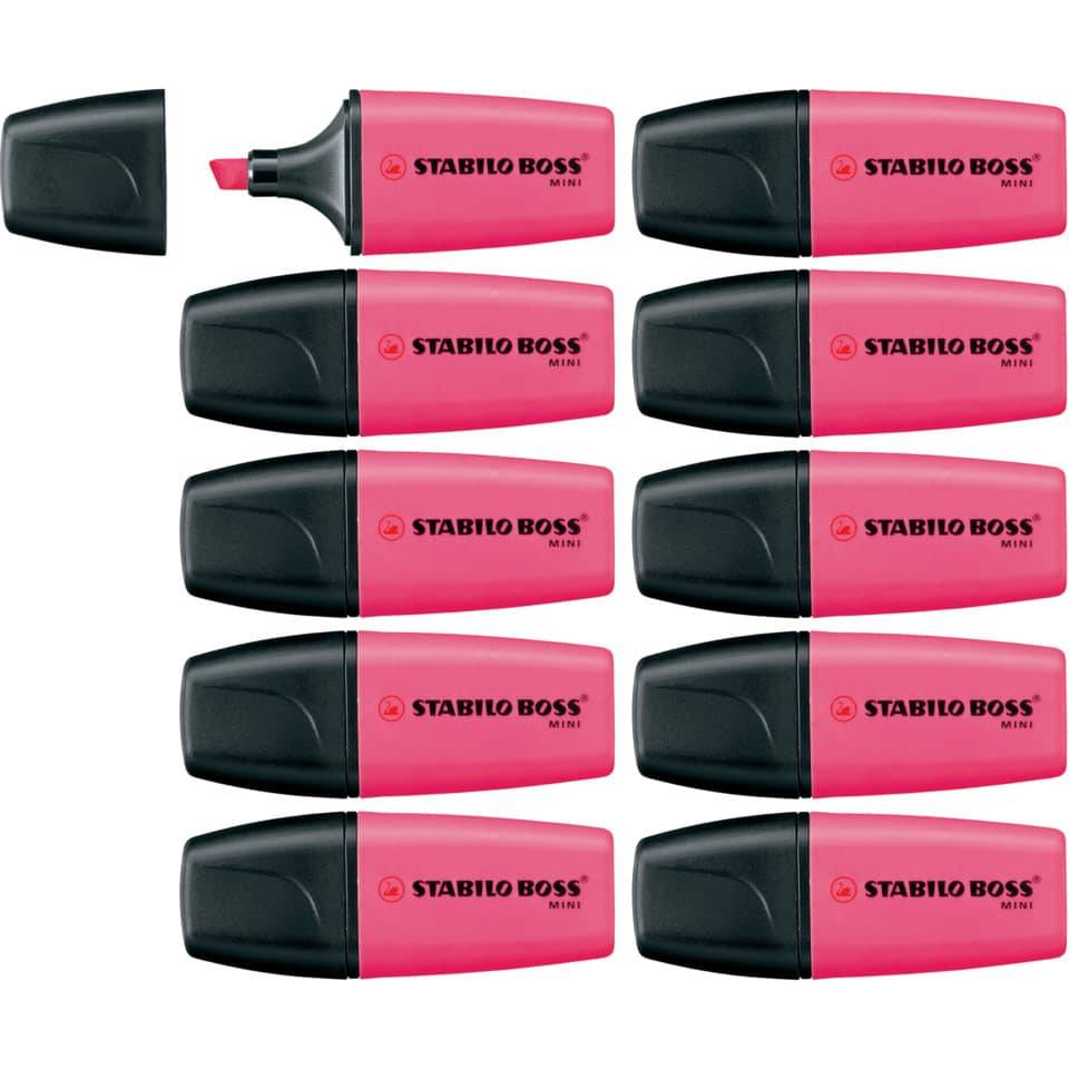Textmarker Boss Mini pink-4
