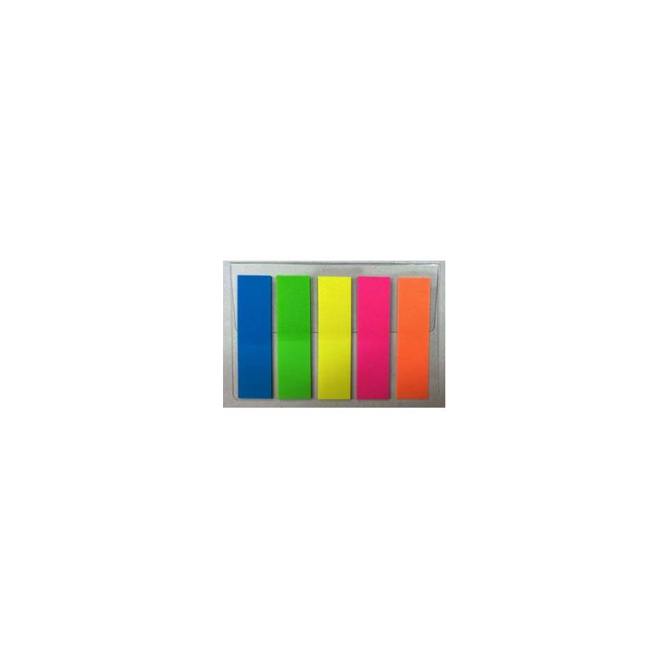 Indexstreifen 12x45mm 5x25 Blatt farbig sortiert.-2