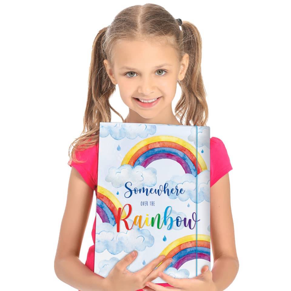RNK-Verlag Sammelmappe DIN A4 Over the Rainbow 46331-3