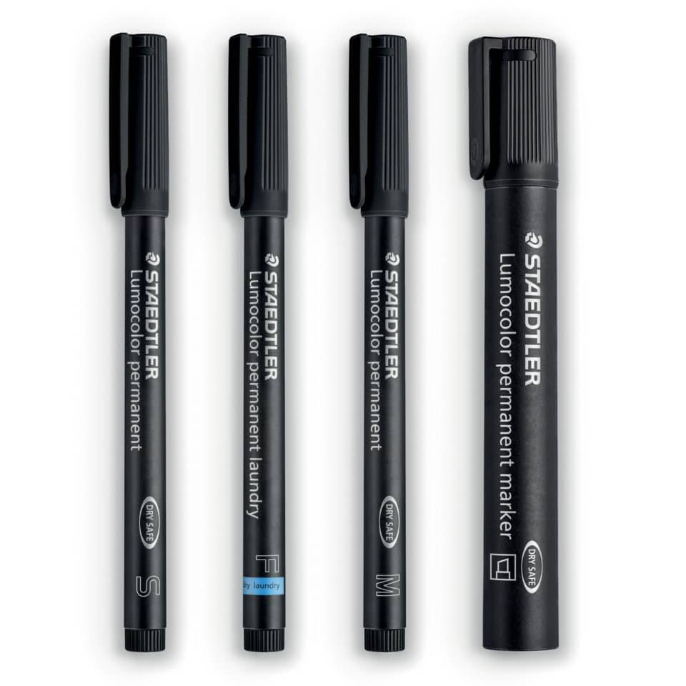 Schreibgeräteset Lumocolor permanent Marker 4 Marker-4