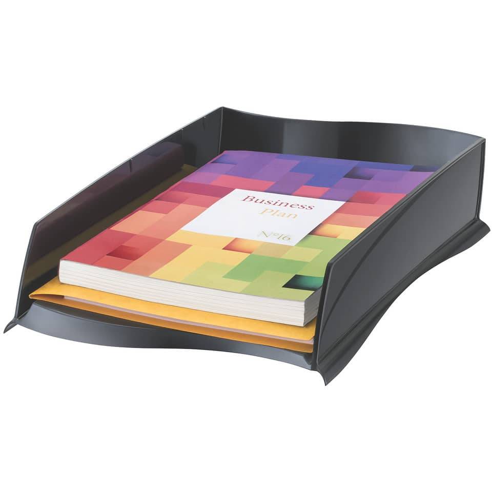 Briefablage Ellypse OWA A4 schwarz-4