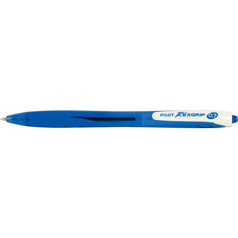 PILOT Druckkugelschreiber RexGrip Begreen, blau (5054352)-4