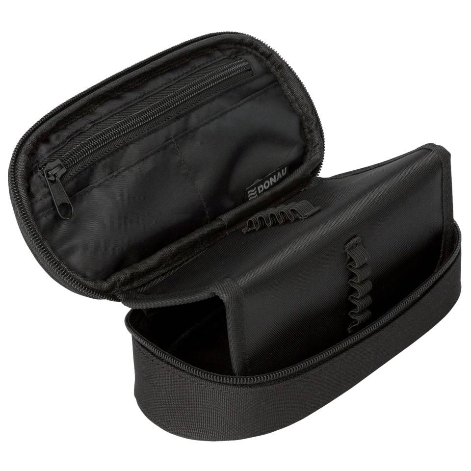 Schüleretui - oval klein schwarz.-2
