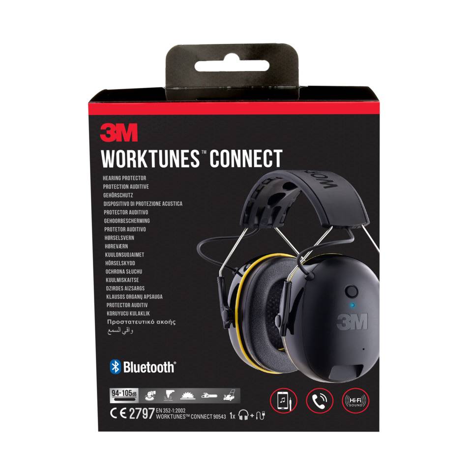 Kapselgehörschutz WorkTunes Connect 90563E-1
