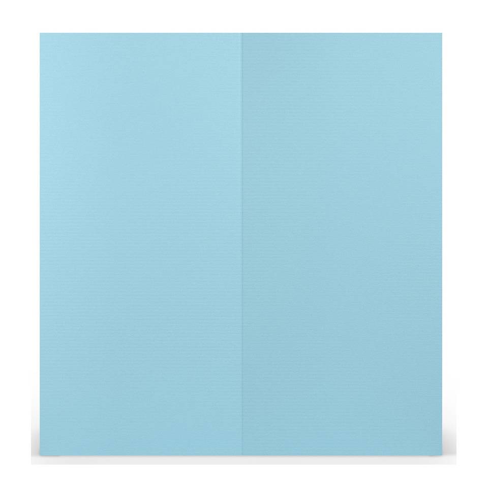 Briefkarte Paperado, DLhd, 220g/m², planliegend, aqua RÖSS-2