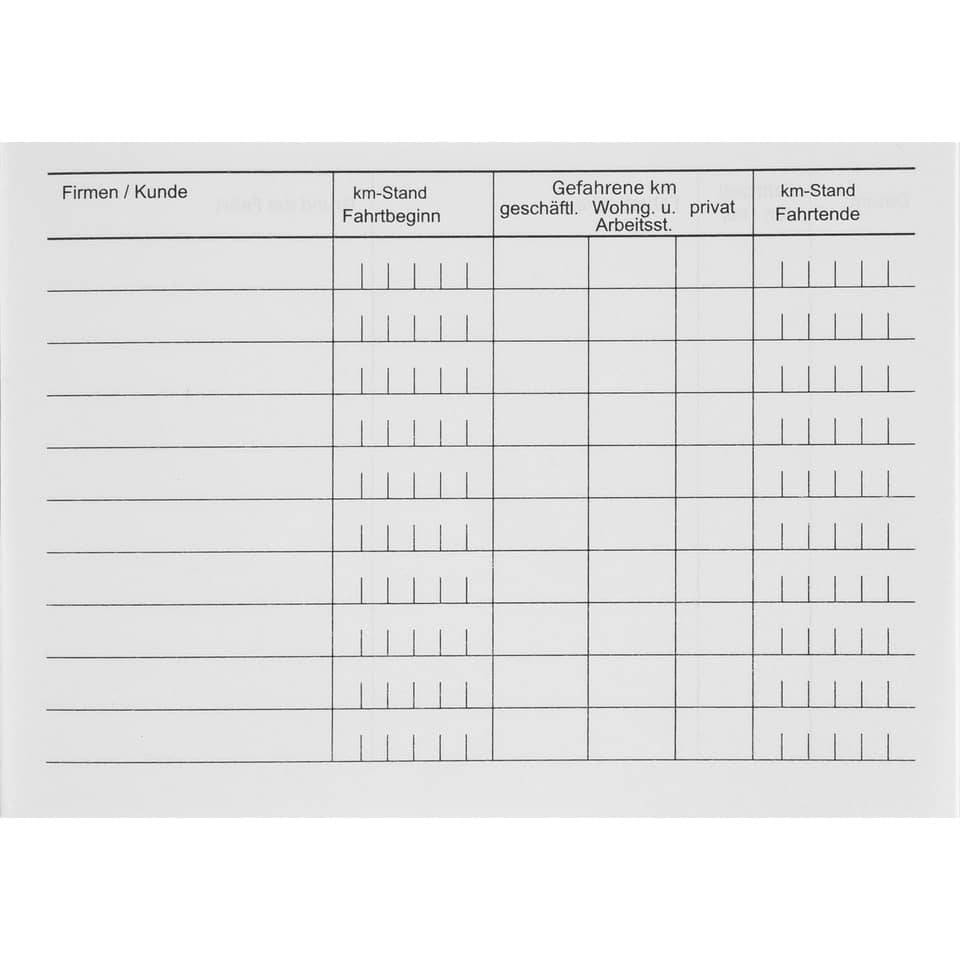 Fahrtenbuch A6 40Blatt-2