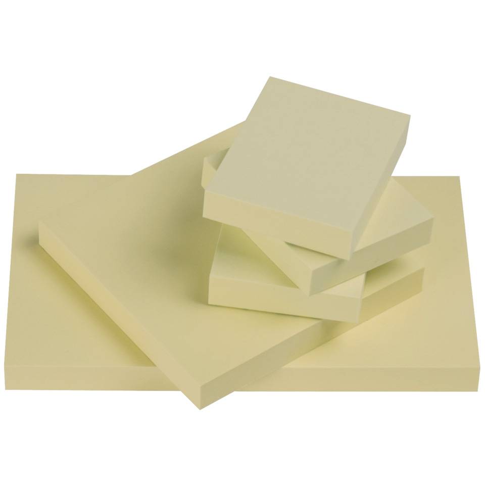 Haftnotizen - gelb - 125 x 75-4