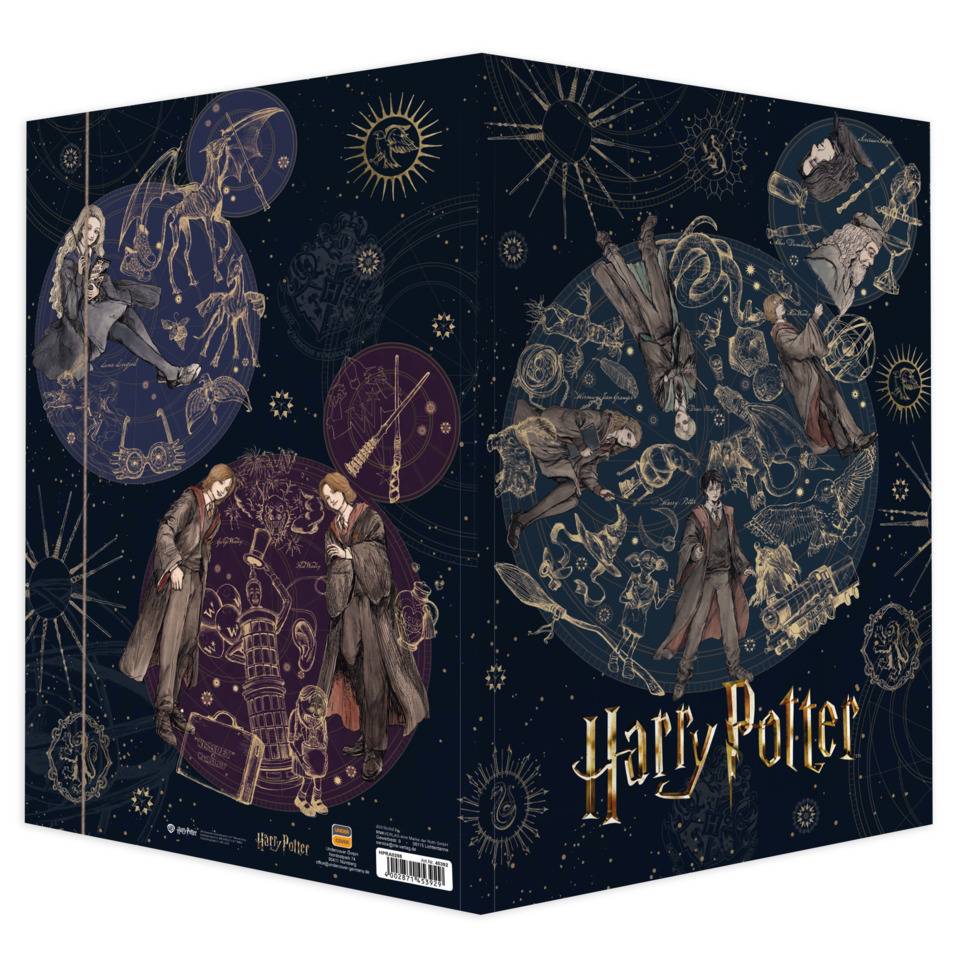 Gummizugmappe Harry Potter, 320 x 430 cm, A3 RNK 45392-3