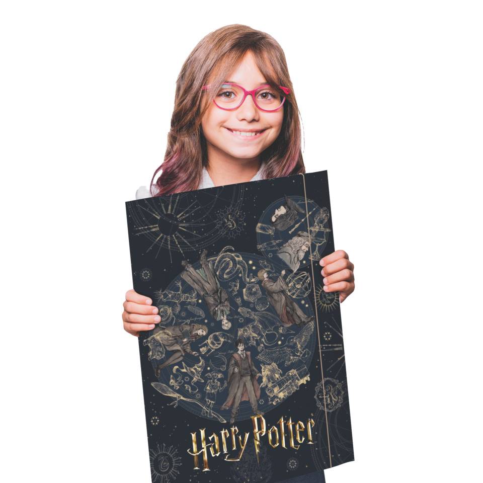 Gummizugmappe Harry Potter, 320 x 430 cm, A3 RNK 45392-4